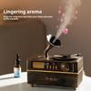 Retro Gramophone Aromatherapy Spray Humidifier With Colorful Ambient Lighting White Noise Essemtial Oil Diffuser Home Fragrance