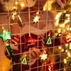 10 LED 1.5M Christmas Star Light String Decor Tree Pendant Christmas Lights Star/Ball/Bulb Shape Garland Lamp String