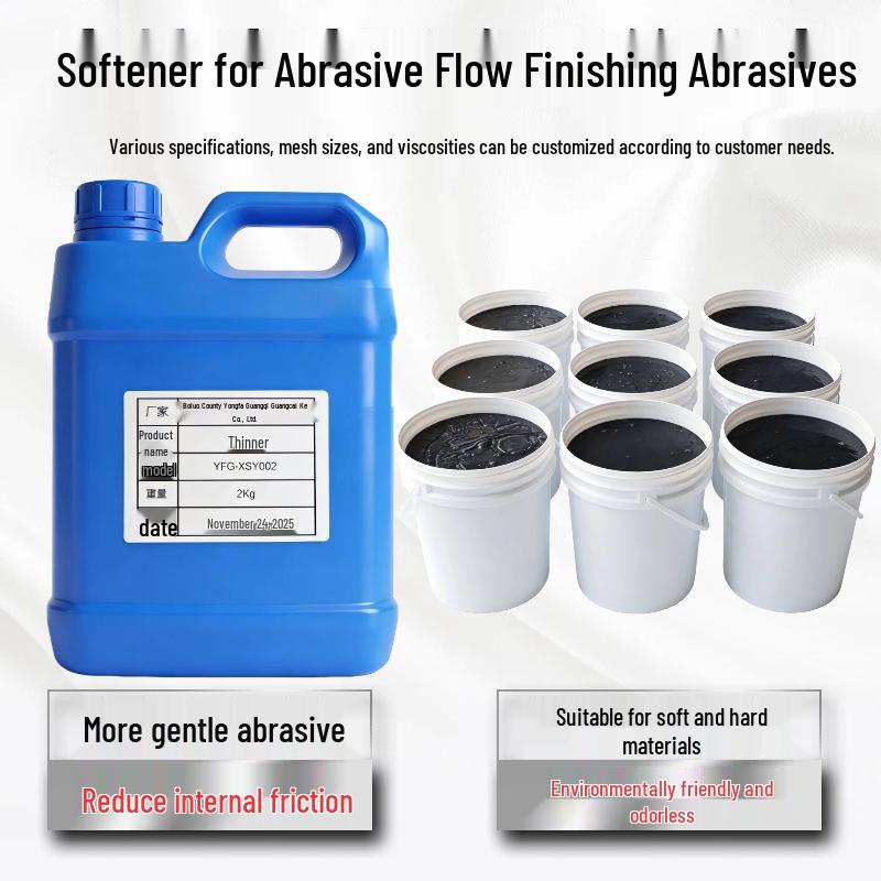 **Fluid Polishing Media with High-Molecular Abrasive Particles for Precision Grinding**