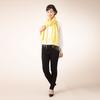 Cashmere and Silk Gradient Stole in Yellow Gift 45x180cm [Pashmina Collection] Freesia, Boxed,