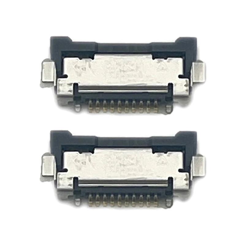 

Compatible For -Series Power Eject Button Cable Ribbon FPC 10 Pin Connector Socket Clip on Board 1 Pair