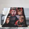 Manta Funda Peeta Mellark Los Juegos del Hambre Felpa Coral Josh Hutcherson Manta Ligera Cubrecama Colcha Transpirable