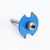 1pc 6mm 6.35mm Shank T-Sloting Biscuit Joint Slot Cutter Jointing Slotting Router Bit 4mm Height Milling Cutter Wood Working