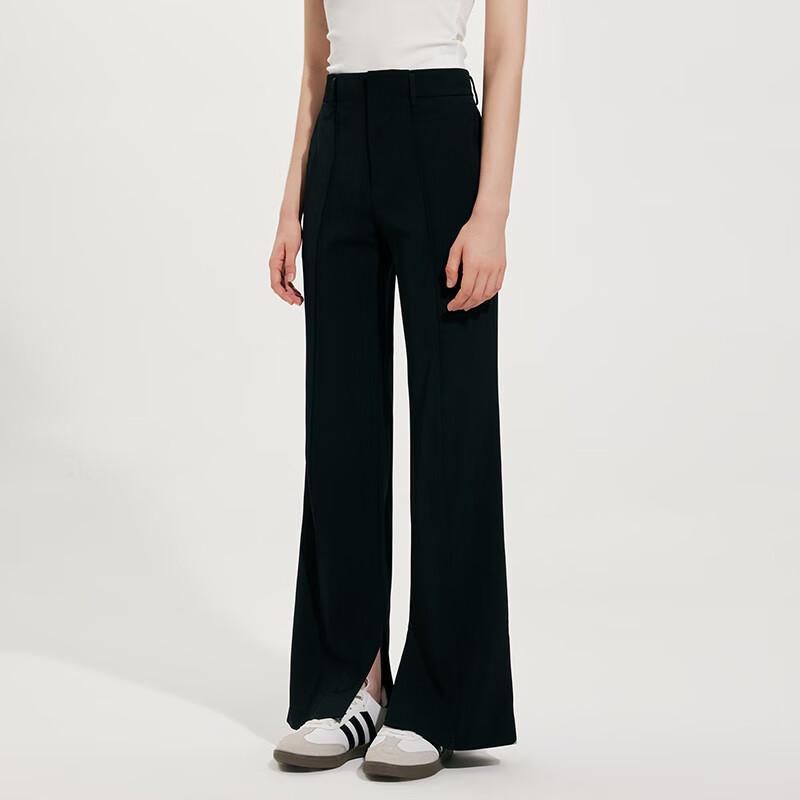 Women's High-Waist Suit Flare Pants