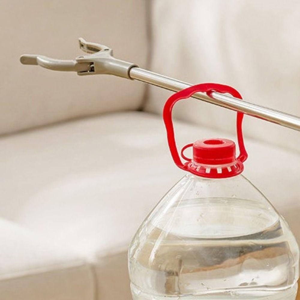 Stainless Steel Foldable Litter Picker Easy to Hold Folding Pregnant Grabber Stick Wide Claw Mouth Collapsible