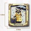 Germany Refrigerator Stickers Free State of Bavaria Travel Souvenirs Hamburg Schloss Neuschwanstei Dachshund Fridge Magnets Gift