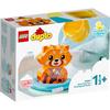 LEGO Duplo Let's Play In the Bath! Red Panda 10964 Toy Block Present Infant Baby Animal Animal Bath Boys Girls 1 and a Half Years Old and Older