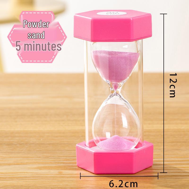 45-Minute Drop-Proof Hourglass Timer for Kids - Toothbrushing and Time Management Tool