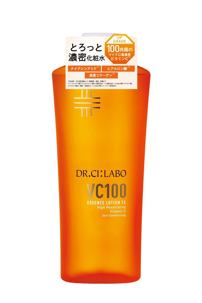 New VC100 Essence Lotion EX V Refill 1 Bottle Month Vitamin C Lotion Refill Dr. CiLabo (285mL / / Approx. 2-3 Supply) (Clearness/Pores/Texture)