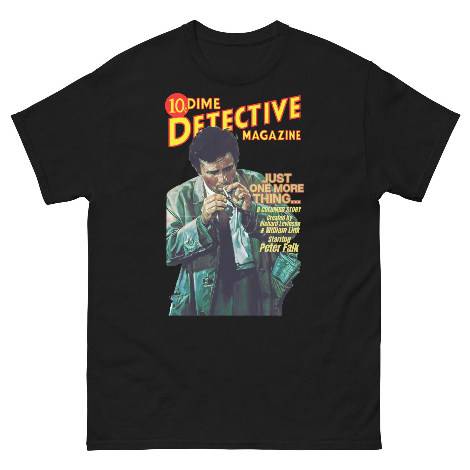 Detective Columbo T-Shirt | Classic TV Show | Retro Vintage Mystery S