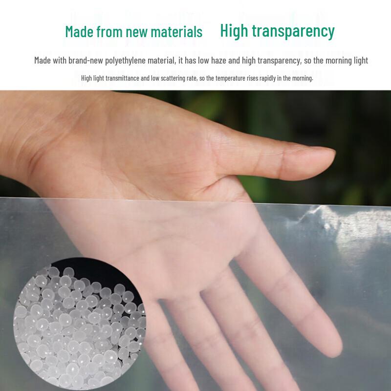 Heavy-Duty Transparent Plastic Film