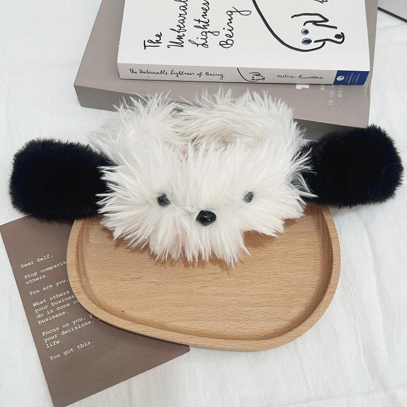 Cartoon Plush Headband: Cute Hair Accessory for Women & Kids, Perfect for Face Washing