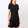 Moncler FW21 Letter Pattern Short Sleeve T-Shirt Women Tops Black H20938C00016829FB999