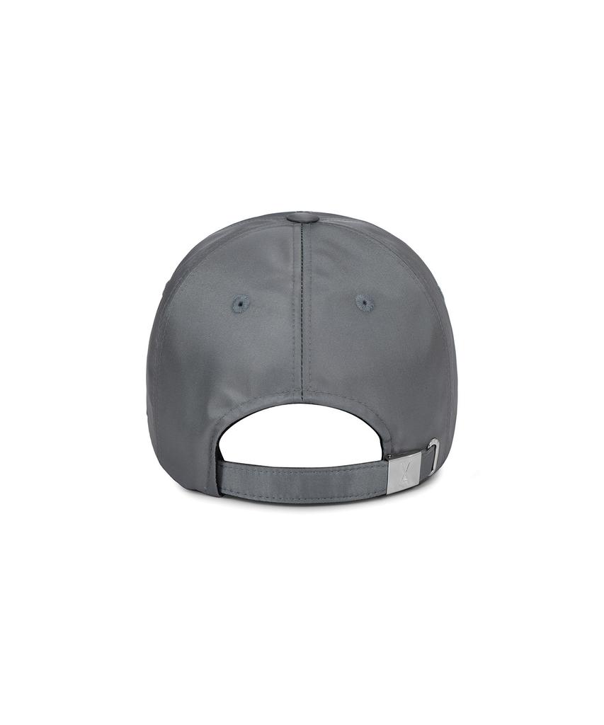 Bajal Va Cubic Stud Re-Nylon Ball Cap Gray
