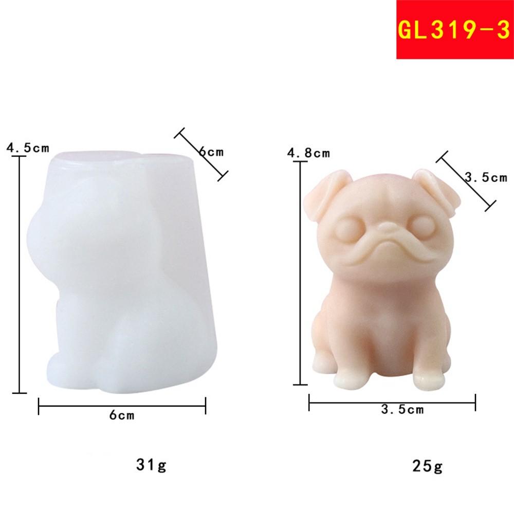 Haustierform Flexibles Hundemold Hundekerzenform Für Heimdeko DIY Haustierliebhaber
