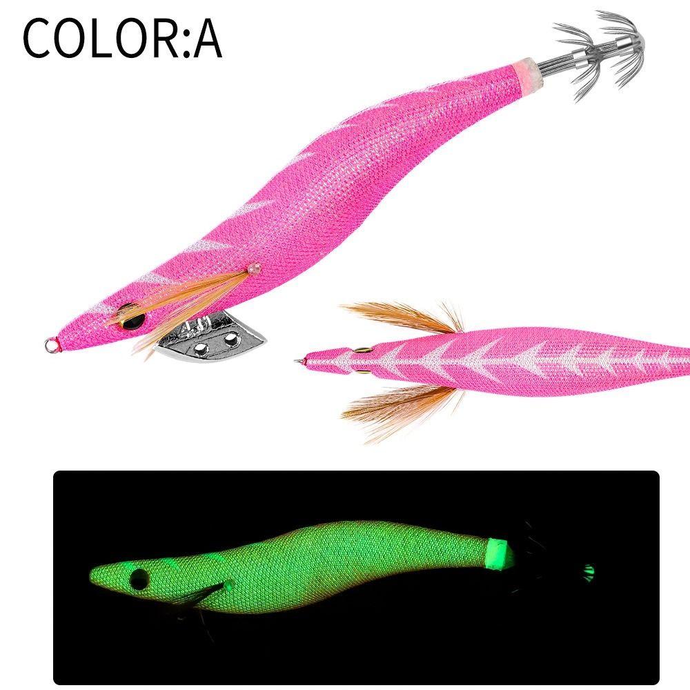 Japan Style Fishing Squid Jig Light Cloth Egi Octopus Bait Lure Shrimp Bait  Saltwater Fishing