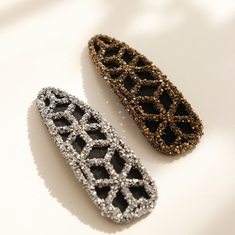 

J.Lauren Заколка для волос Cubic Snow Point H01134 Antique gold