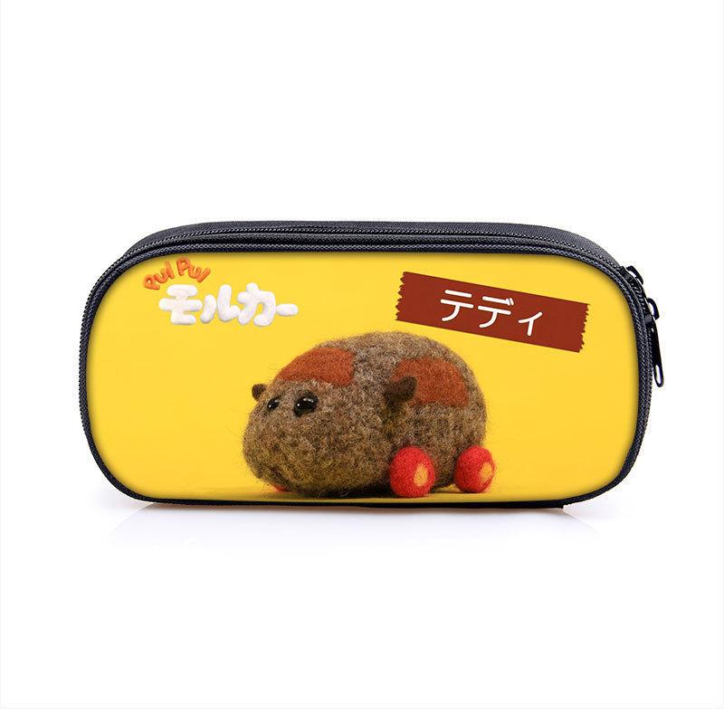 Pui Pui Kids Pencil Case With Nylon Material For School And Travel