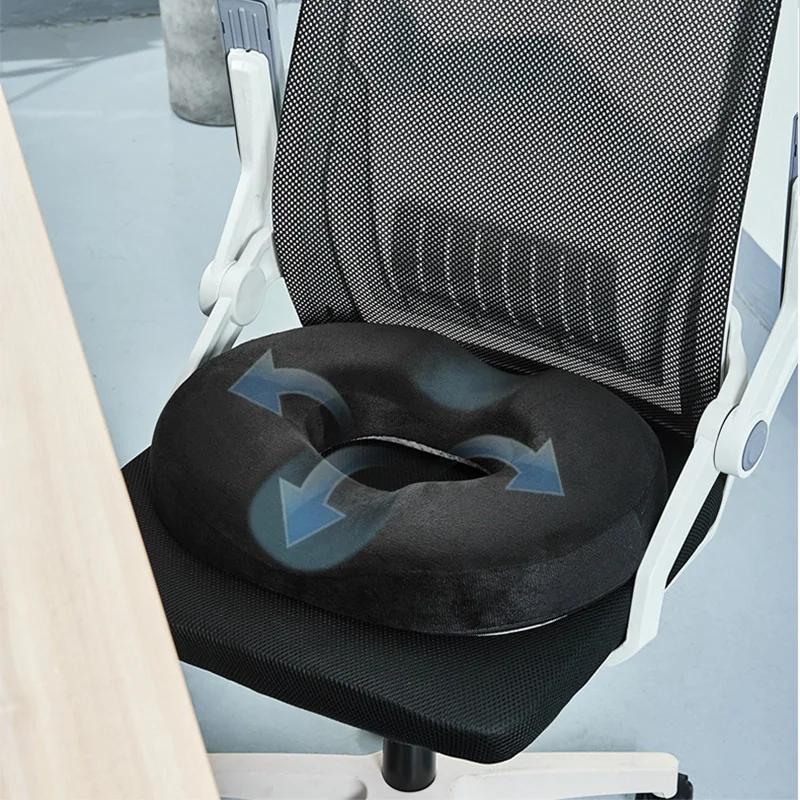 Memory Cotton Seat Cushion Orthopedic Pillow Coccyx Cushion for Tailbone Sciatica Office Chair Cushion Car Support Waist Back
