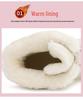 Women's Fleece-Lined Winter Boots, Plus Size, Wide Toe, Thick Cotton, Outdoor Warm Snow Shoes