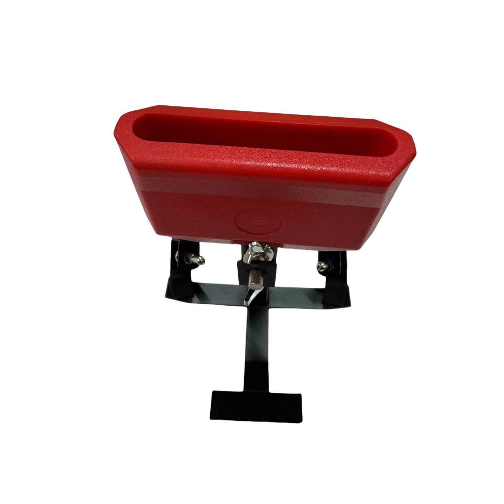 Adjustable Percussion Stand for Floor Tom, Cowbell, Jazz & Bass Drum, and Wood Block.