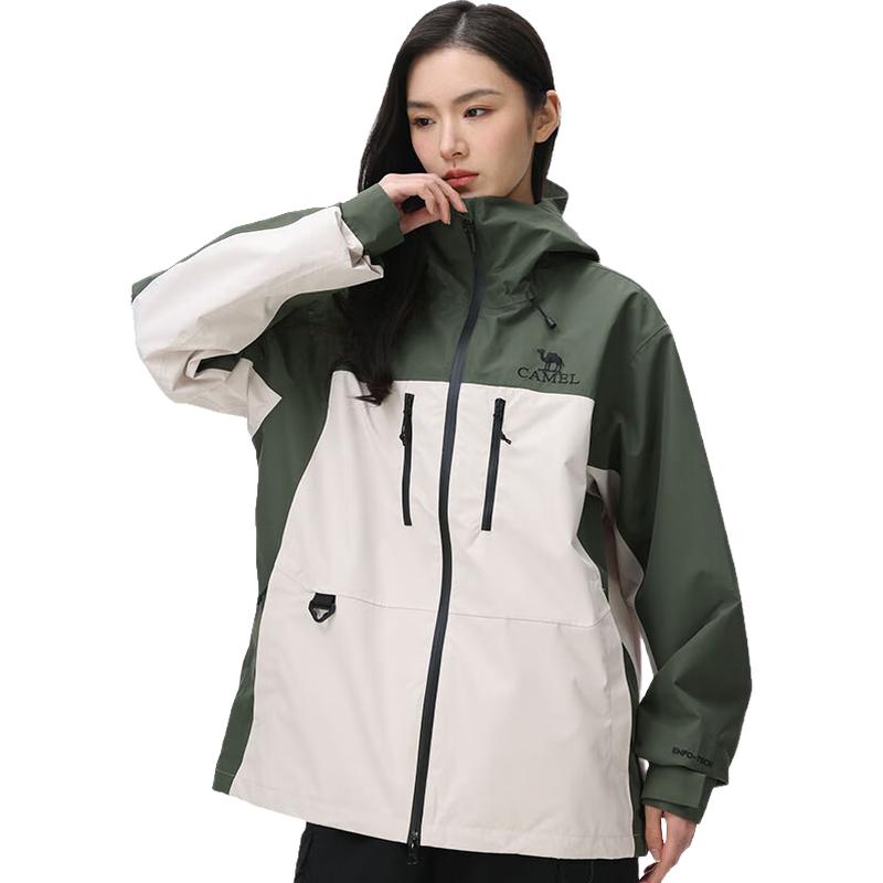 CAMEL Outdoor Hardshell Windproof Rainproof Jacket