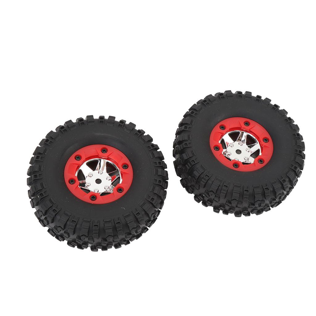 2 buc. Cauciuc Roată Stângă Mașină RC Ușor Cauciuc Anvelopă Roată de Rezervă pentru WLtoys 124006 12427 12423