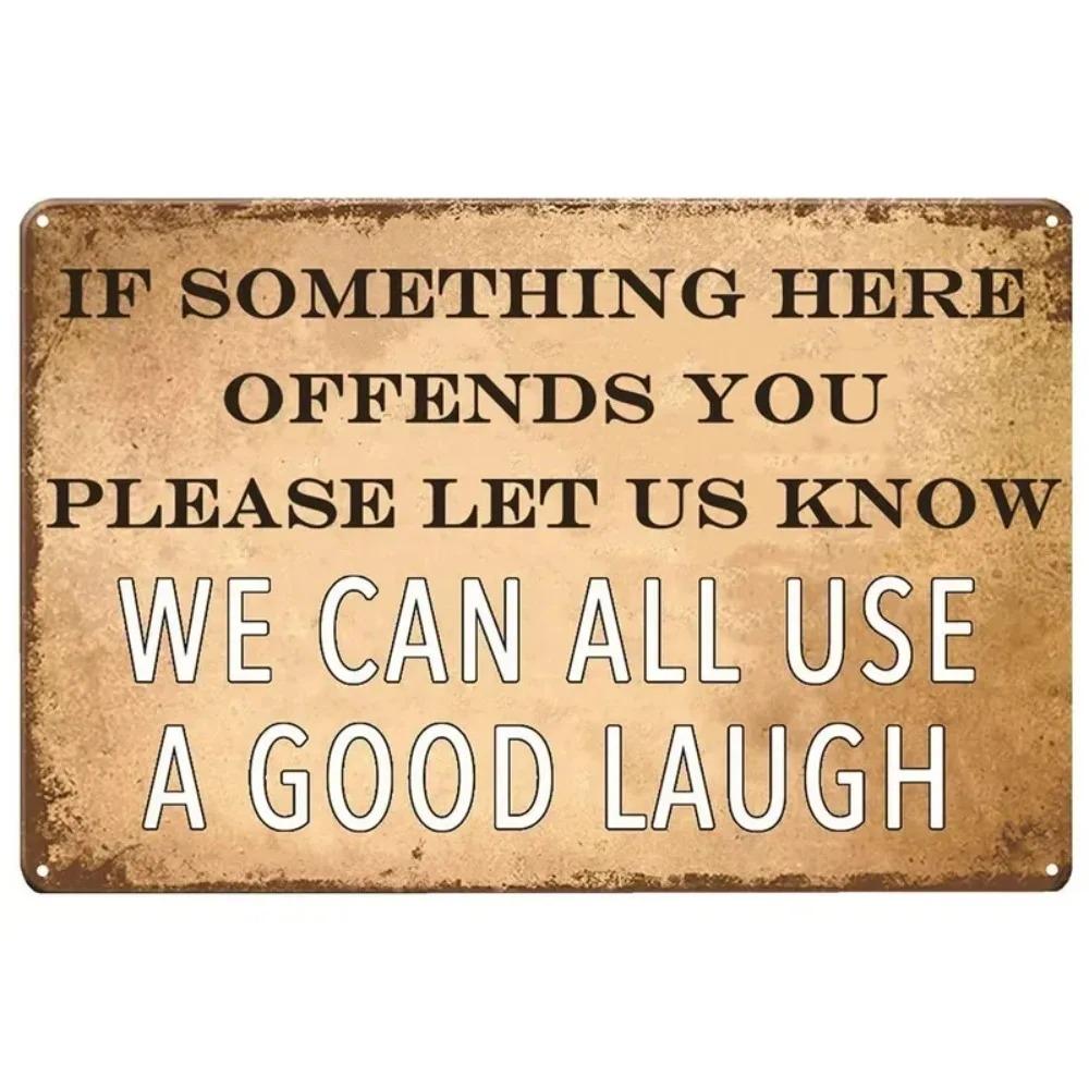 Tool Rules Metal Signs Vintage Retro Man Cave Wall Decor for Garage Home Bar Cafe 20x30cm