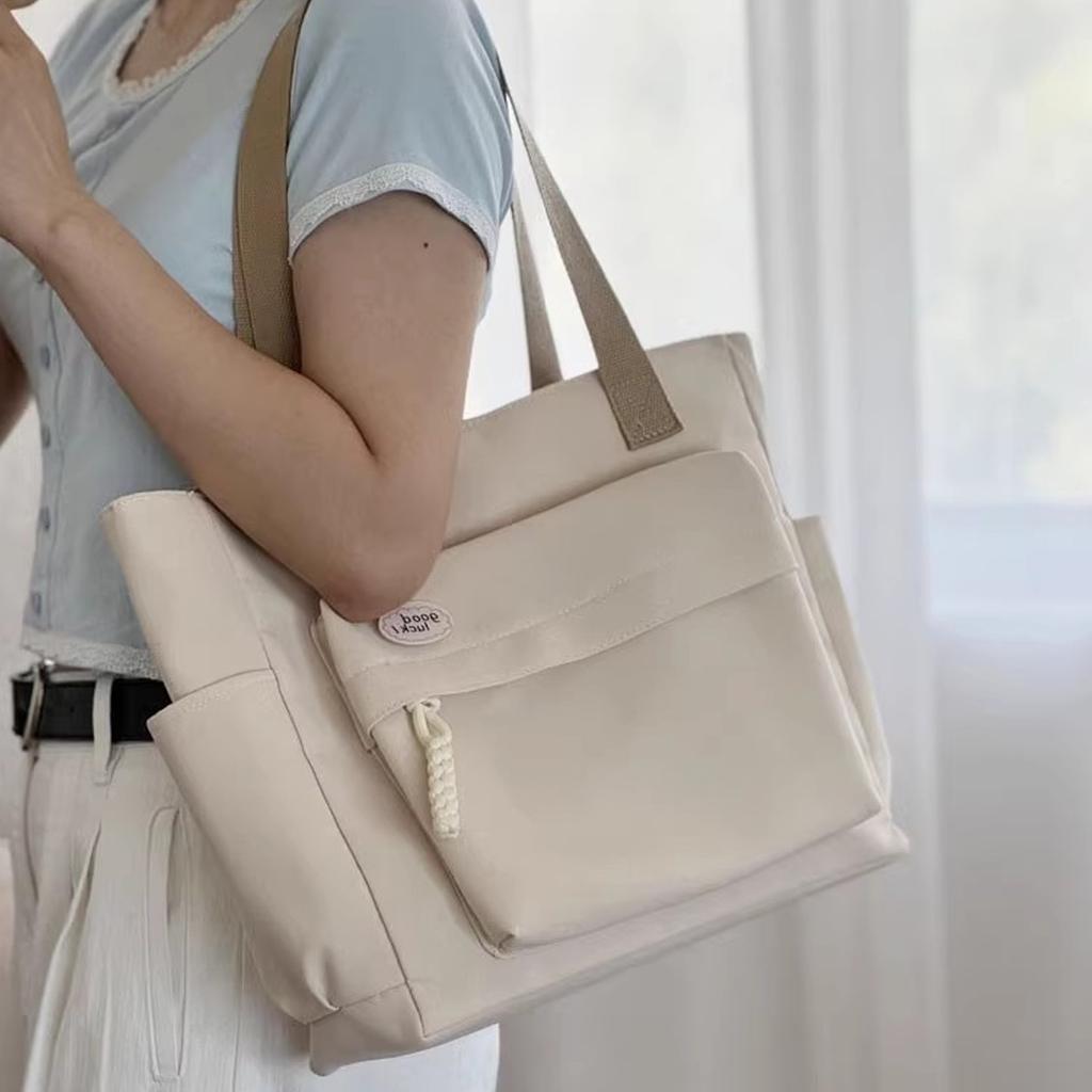 2026 Fashi Shoulder Bag for Women's Class Large Capacity Student Tote Bag  New Canvas Commuter Handbag Women Bag Eco Bag