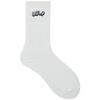 Golf Letter Embroidered Cotton Socks Black And White Wind Street Men And Women Couples Medium Stockings Sports Socks Tide