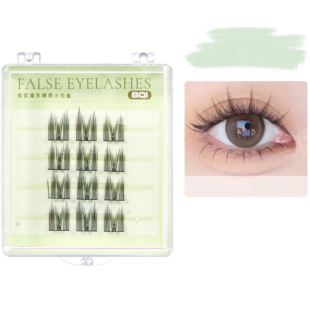 Natural Manga Lashes Lovable Fake Eye Lashes Super Soft Segmented False Eyelash  Newbie