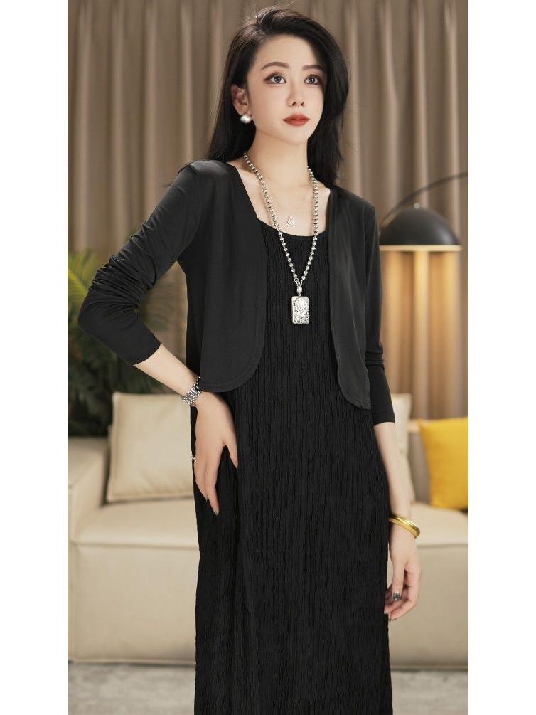 Women's Sleeveless Summer Tank Dress - Loose, Slimming, Large Size Base Layer