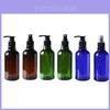 1pcs 250ml Plastic Pump Bottles Shampoo Shower Gel Jars Storage Containers For Facial Water And Essence Storage