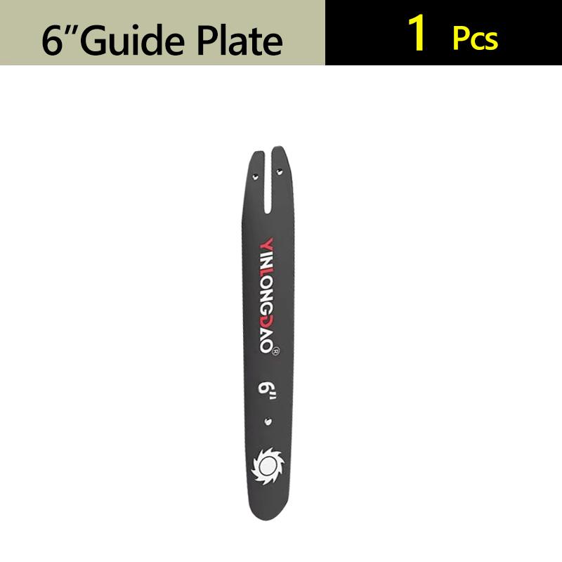 4 Inch Saw Blade Chainsaw Chains and Guide Bar Mini Steel Chains Electric Saw Blade Tool Saw Accessory Replacement Wood Cutting