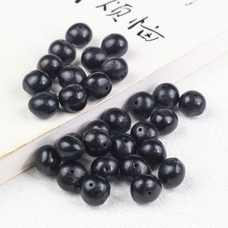 Bodhi 12/13MM Pre-drilled Sapindus Seeds Loose Beads for DIY Buddhist Jewelry Accessories