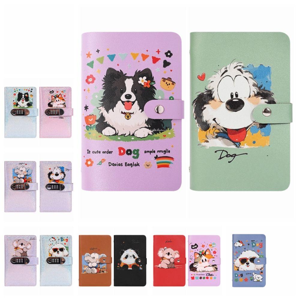 Password Lock Money Saving Book Portable Budget Planner Convenient Cash Saving Binder Unisex