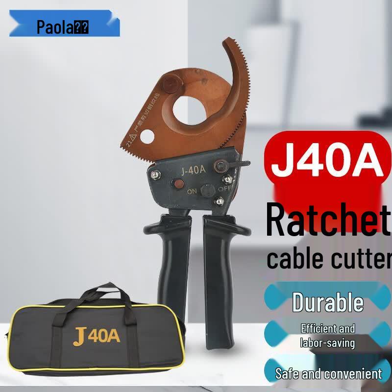 Paola J40A Ratchet Cable Cutter