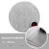 Europese 11cm ronde pvc placemat bamboe patroon huisisolatie westerse eettafelmat hotel teslin placemat onderzetter