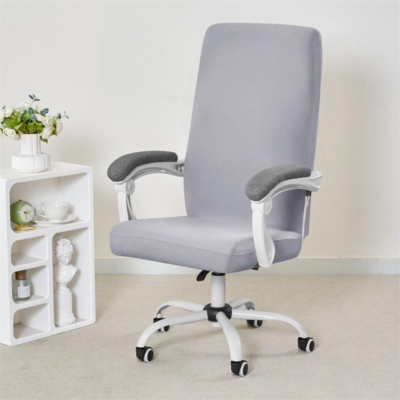 1Pc Elastic Office Chair Cover Stretch Gaming Armchair Slipcover Rotating Anti-Dust Computer Seat Cover Protector For Household Hotel