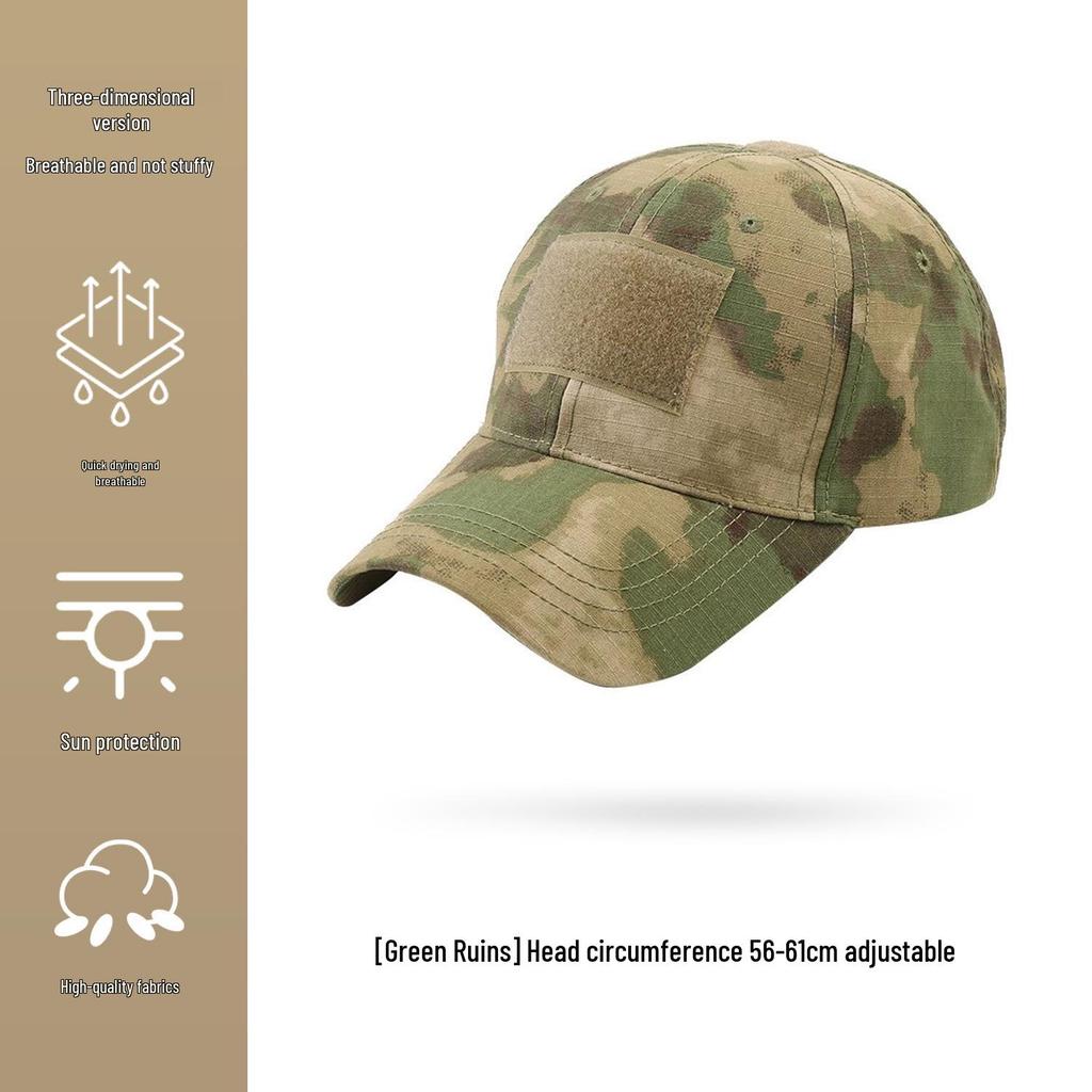 Outdoor Camouflage Tactical Baseball Cap - Sun Protection & Windproof for Mountaineering
