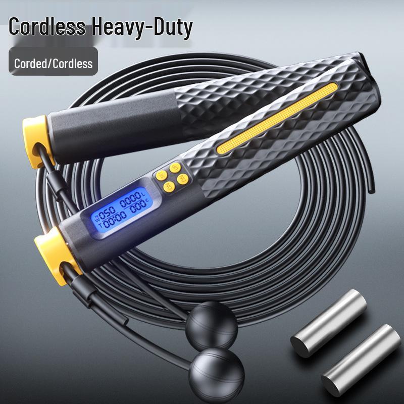 Smart Cordless Jump Rope for Adult Fitness & Student Training