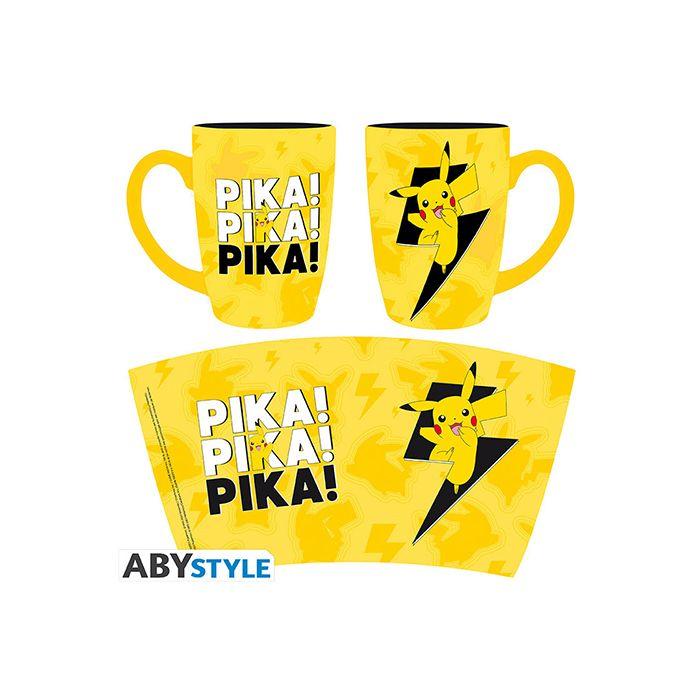 Mug - ABYSTYLE - Pikachu - 400 ml - Céramique - Lave-vaisselle & micro-ondes