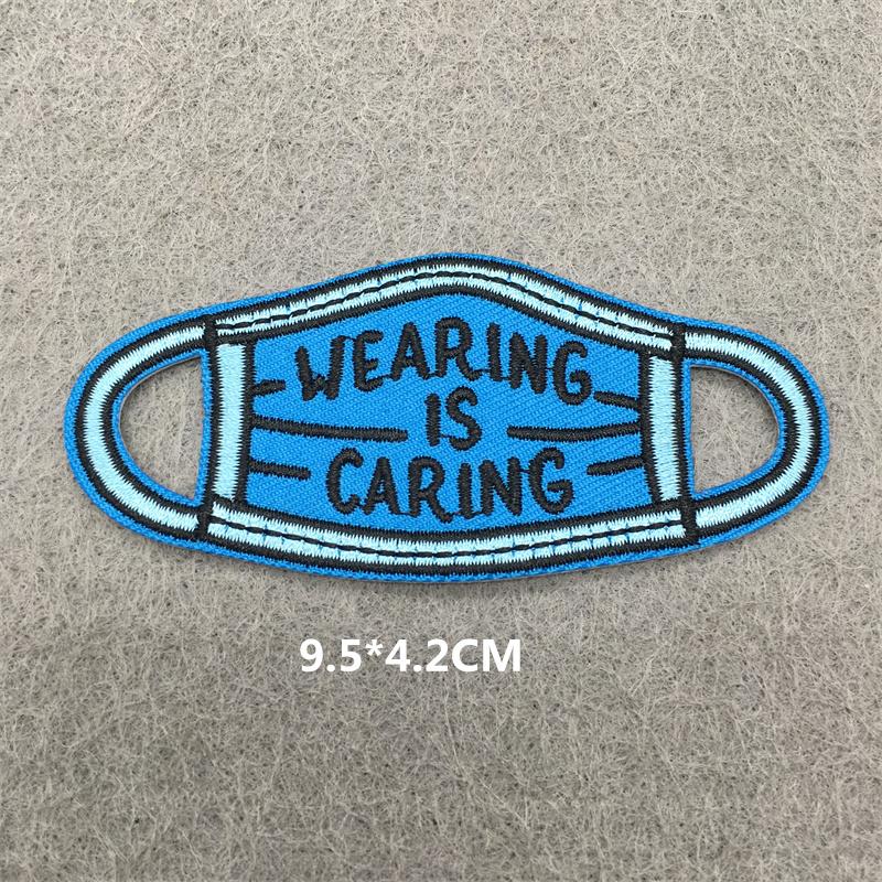 Text Stickers For Clothes Applications Sewing Patch Anime Clothes Patches Embroidery Patch Cartoon Ironing Applications