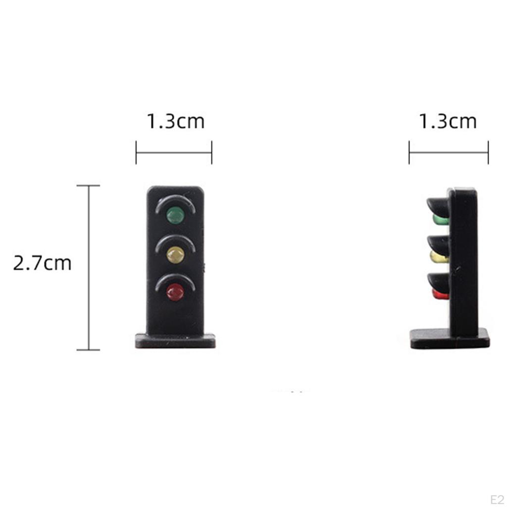 Pieces Model Miniature Street Lights Scale :100
