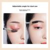 UPLUS Multifunctional Dual-Ended Eyebrow and Lash Makeup Brush, Angled Spiral Brush, 1 pack