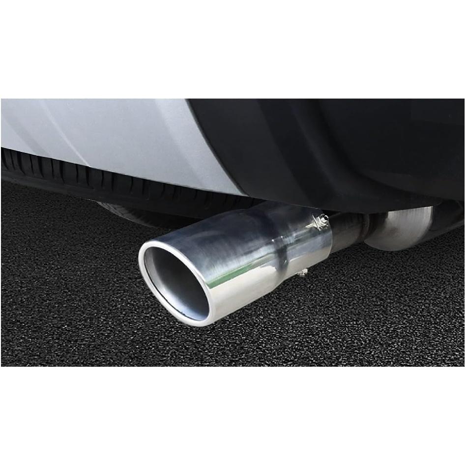 Compatible For Toyota Land Cruiser 250 Prado LC250 2024 2025 Stainless Steel Rear Tail Exhaust Muffler Tip End Tip Car Accessories 2pcs(Blue)