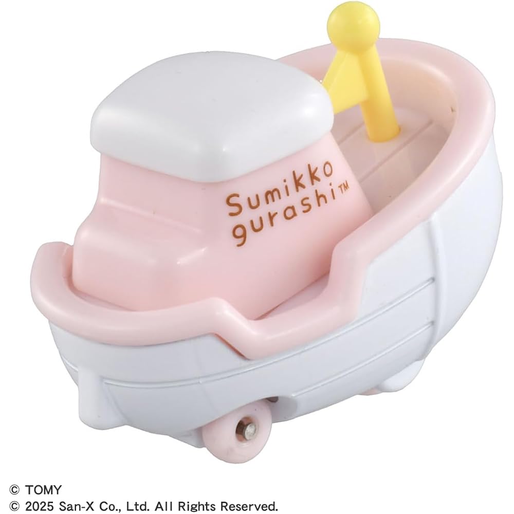 Takara Tomy Tomica Dream Tomica SP Sumikko Gurashi Dreaming Ship Shirokuma Mini Car Toy for Ages 3 and Up