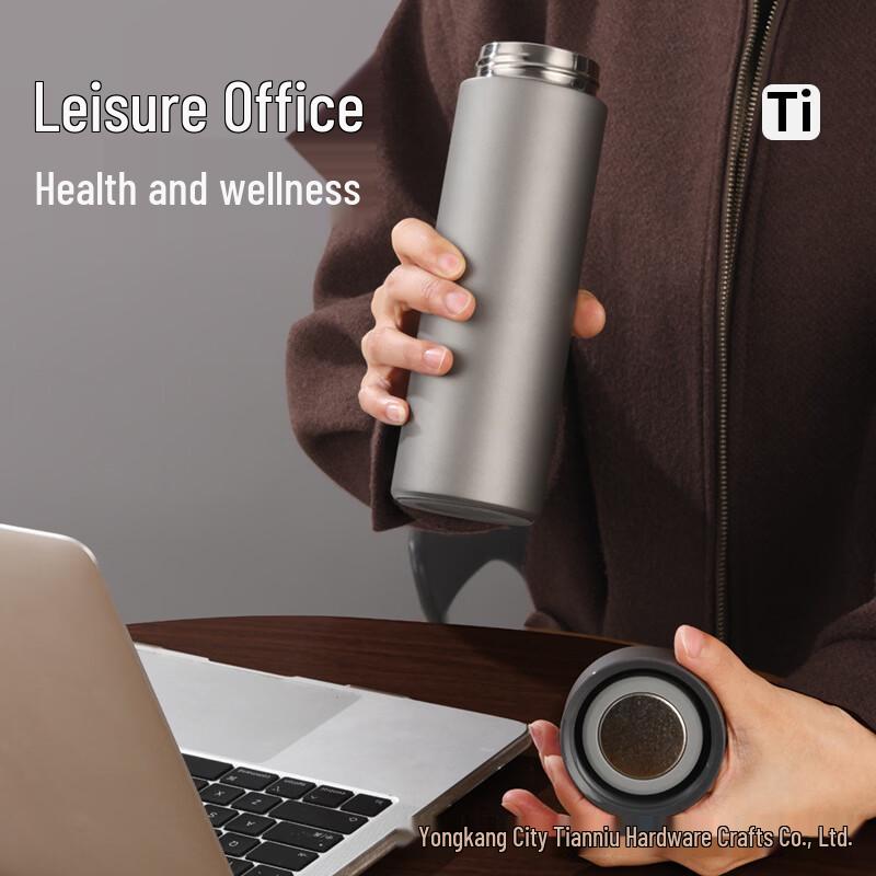 OLOEY Business Insulated Titanium Flask