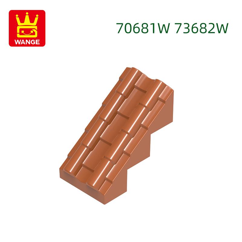 57Pcs/Lot70681W 73682W 2Dots Straight Tile Construction Bricks Moc Palace Accessories Works With featuring Brick Kids Playthings Gift Idea