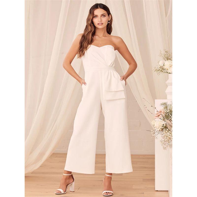 

Экспорт Одиночный Властная Взрослая Леди как Женщина Уличный Крутой Топ-труба Лист лотоса Открытый живот Наряд Высоко выглядящий Комбинезон с длинными штанинами White XL